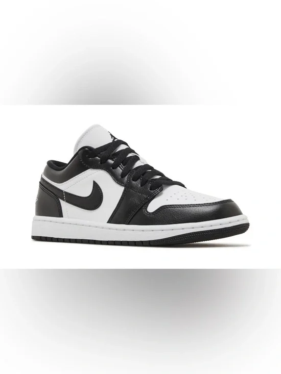 NIB [Jordan] Nike Air Jordan 1 Low Top Panda Sneakers Shoes Womens 5.5 / Youth 4 - Picture 2 of 12